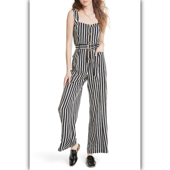Free People City Girl Jumpsuit - Picture 1 of 8
